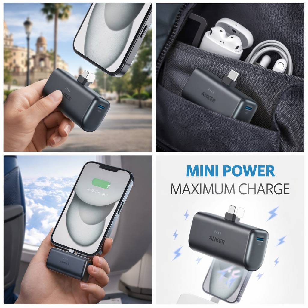 kelioninis powerbank